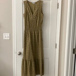 Prana California Dreaming Dress size Small Sweet Grass Meadow color worn once